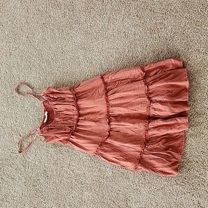 STORE CLOSING SALE Women's extra small aeropostyle coral flowy dress !